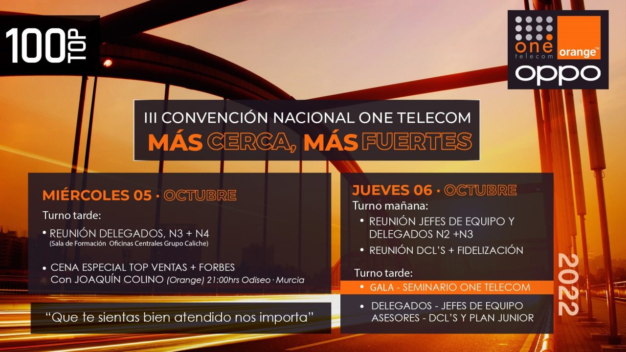 III Convencion Nacional One Telecom - One Telecom